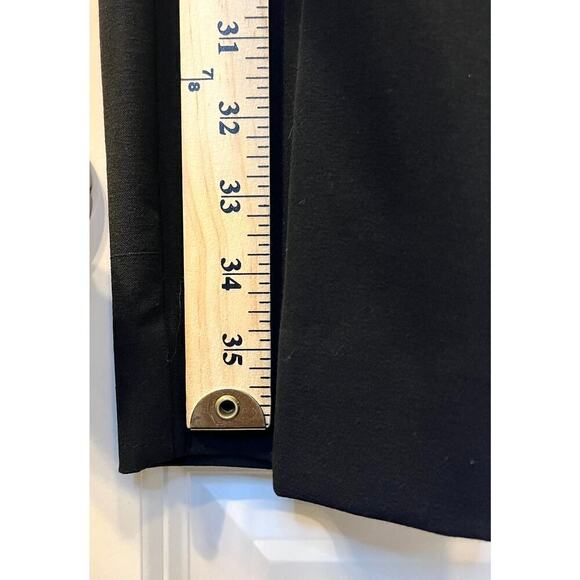 J. Crew Womens Slim Cropped Ruby Pant In Stretch Twill Flat Front Career Black 6 - Picture 5 of 8